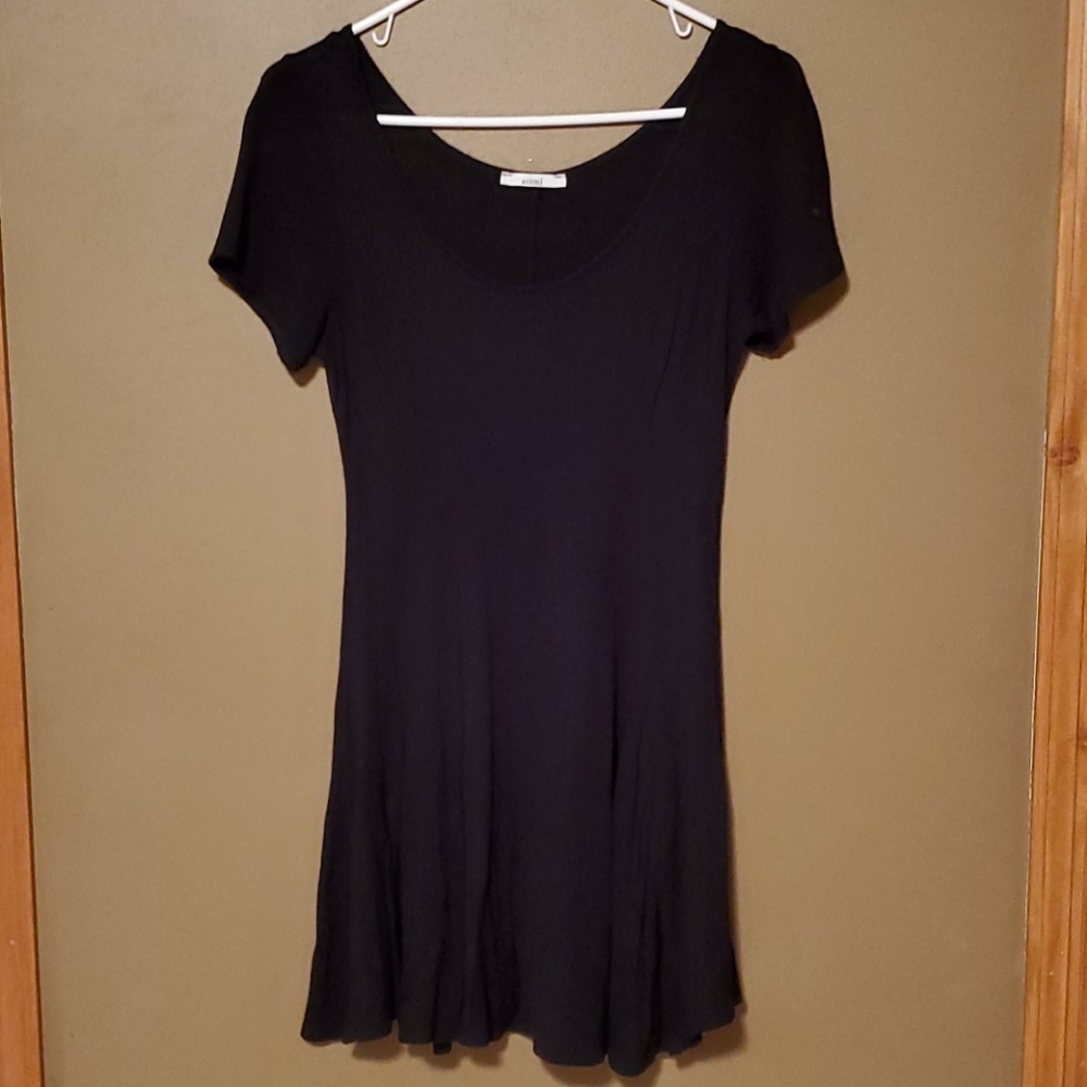 Black T-shirt Dress